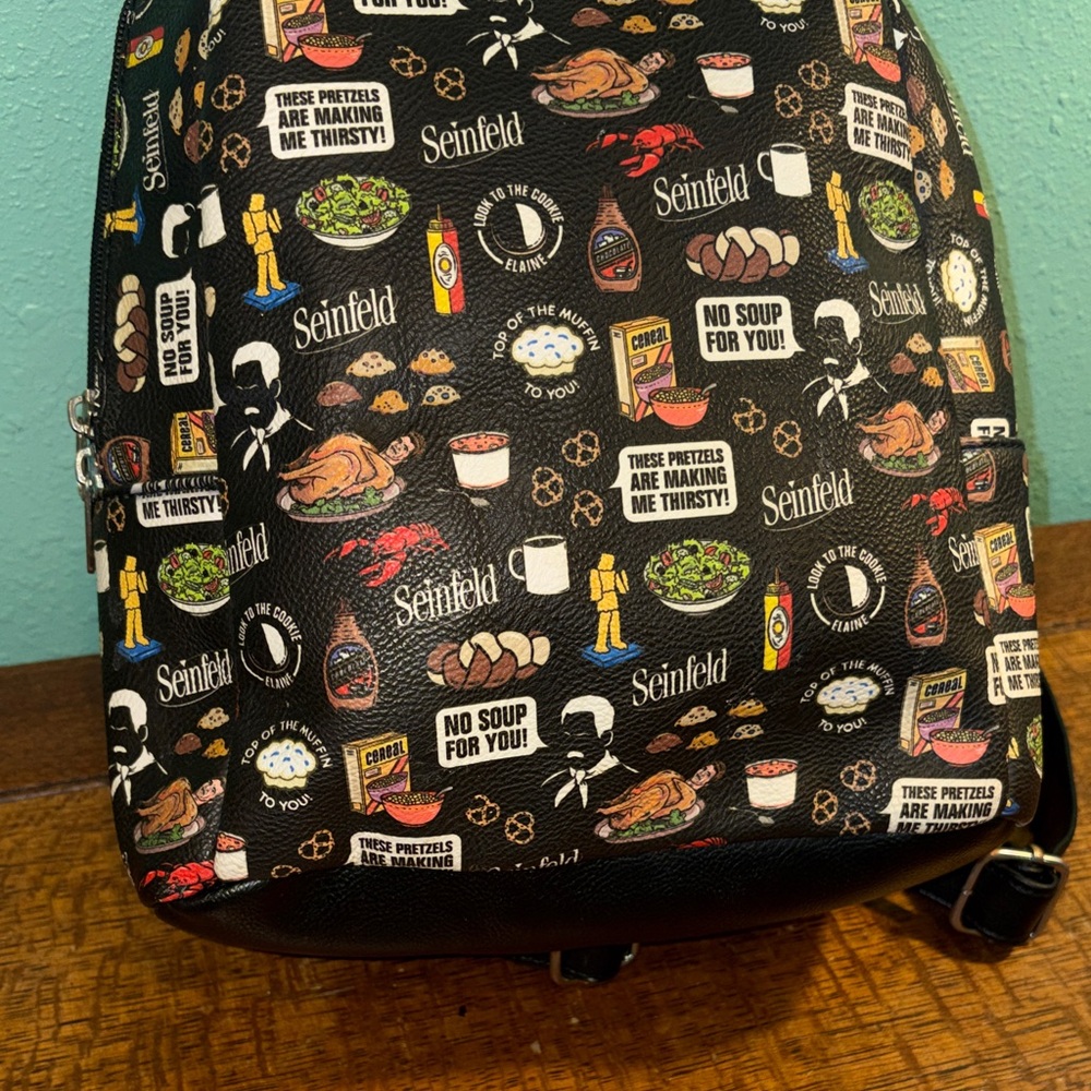 Seinfeld Themed Mini Backpack. Great Condition. - image 4
